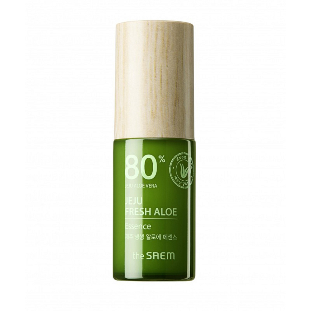 The Saem Jeju Fresh Aloe Essence увлажняющая эссенция для лица с алоэ
