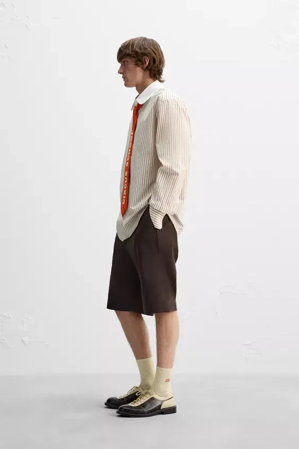 ZARA Х HARRY LAMBERT РУБАШКА В ПОЛОСКУ, РАЗНОЦВЕТНЫЙ