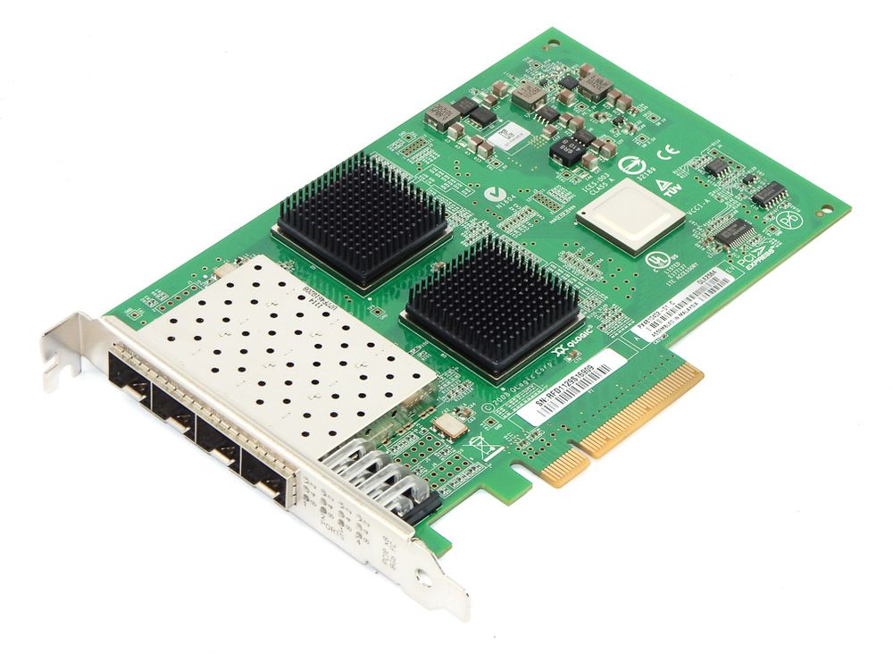 Контроллер QLogic 4x8Gb Quad Port Fibre Channel HBA PCI-E8x QLE2564