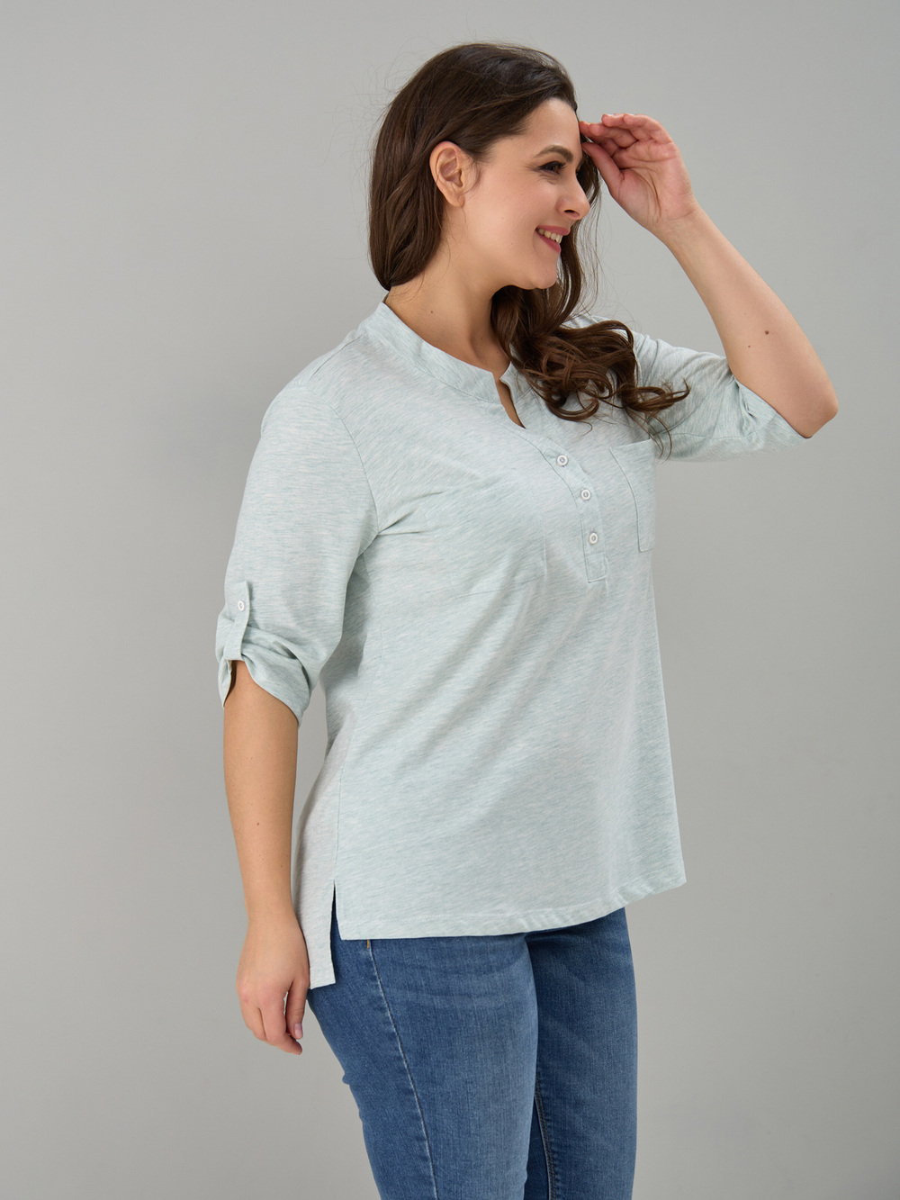 Блузка БЛ-131/фисташка