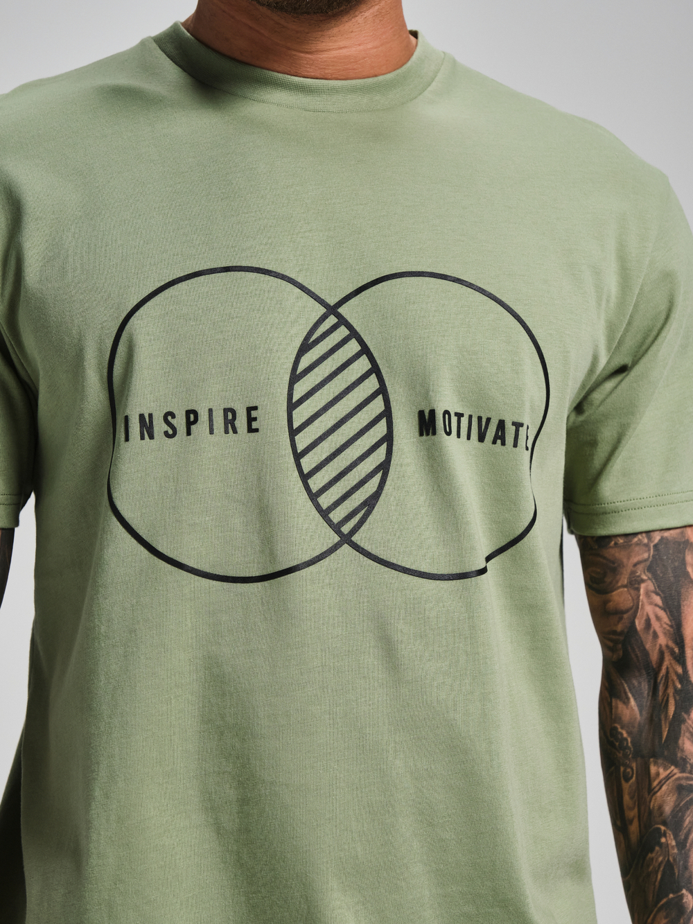 Футболка мужская ORIGINAL CREATOR INSPIRE T-SHIRT, Светло-зеленый