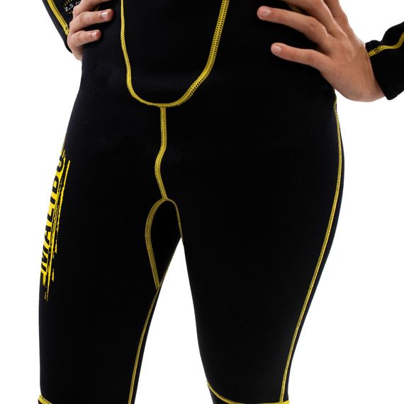 Гидрокостюм детский Marlin Malibu Junior 2,5 мм черно-желтый