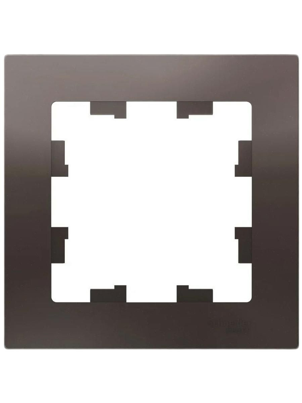 Рамка 1-я Schneider Electric Atlas Design алюминий