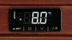 Винный шкаф монотемпературный Pozis ШВ-39 вишневый