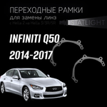 Переходные рамки для замены линз в фарах INFINITI Q50 2014-2017