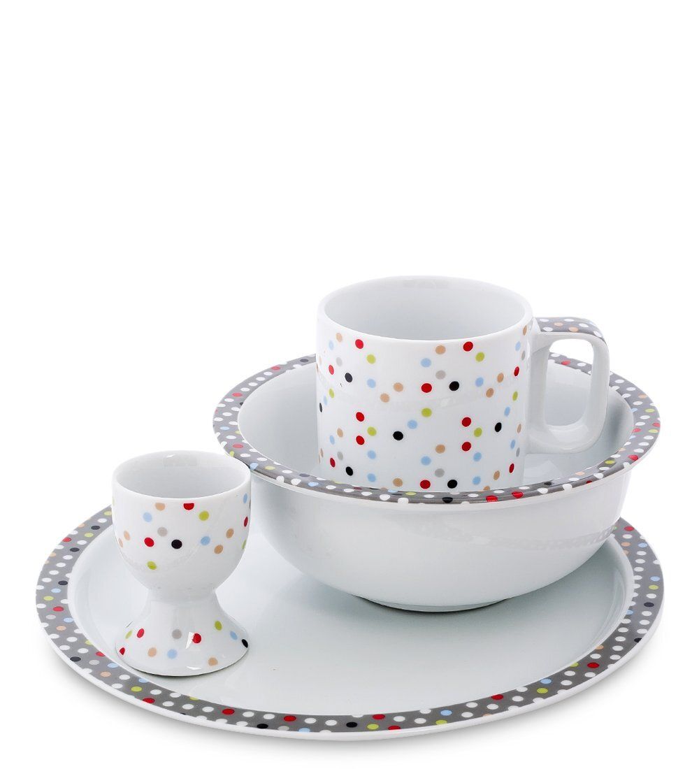 Topchoice TC-12 Набор посуды для завтрака «Конфетти» (Dots Good)