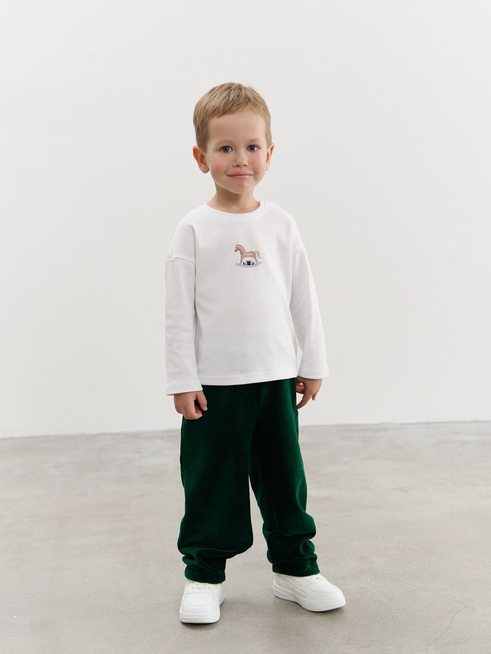 Лонгслив "Лошадка" 0+
