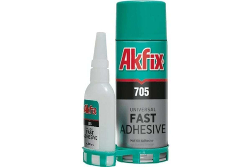 КЛЕЙ МДФ КИТ AKFIX 500МЛ+125GR GA0655