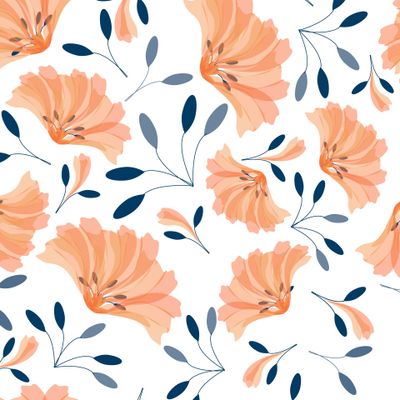 Персиковые цветы. Peach flowers