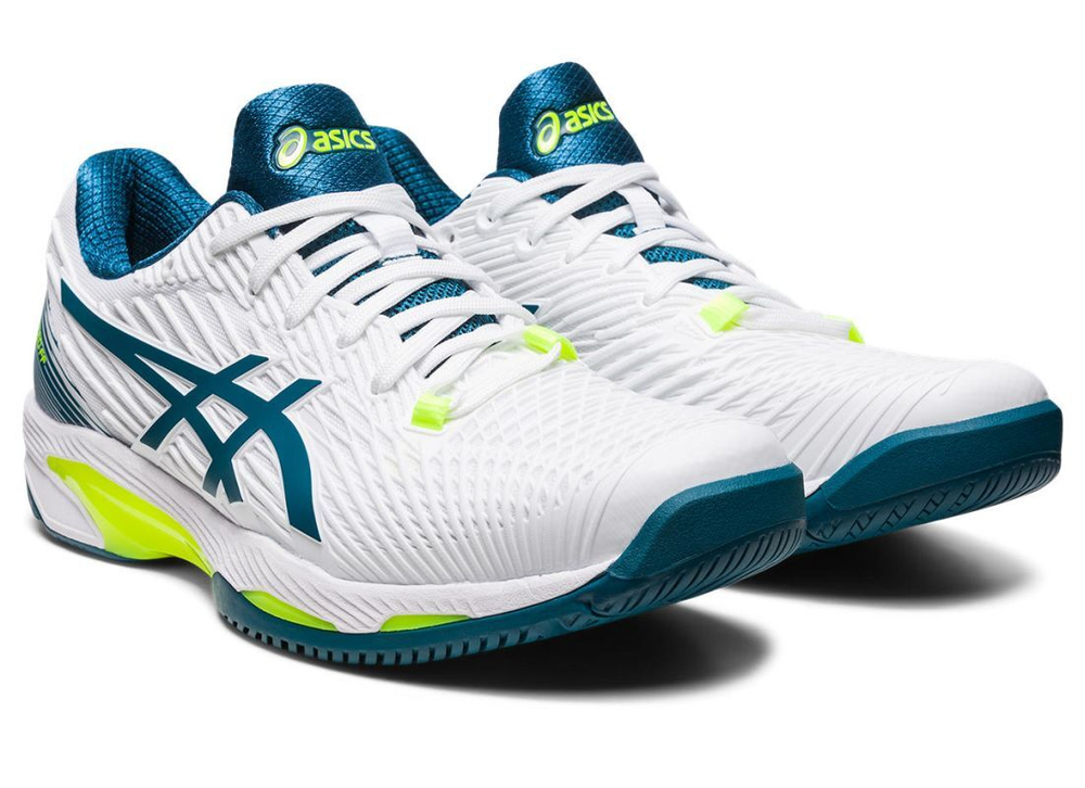 Мужские кроссовки теннисные Asics Solution Speed FF 2 - белый