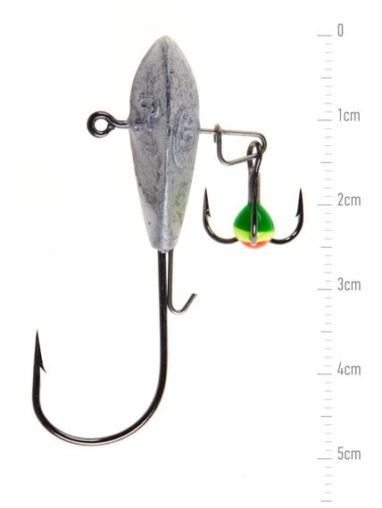 Мормышки свинц. Lucky John WINTER JIG Jig 010,0г кр.03/0, 2шт