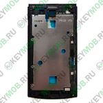 Средняя часть для телефона Philips S308, Черная