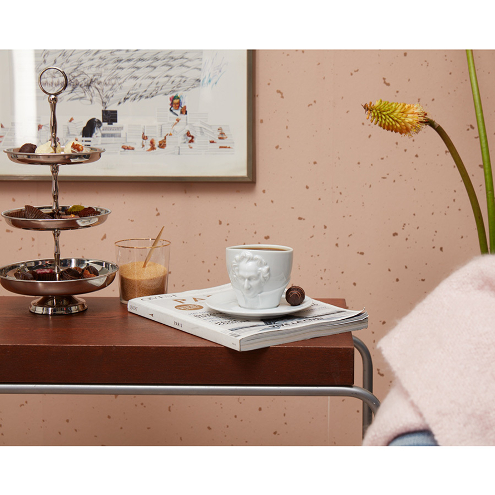 Чайная пара 260мл Talent Goethe белая