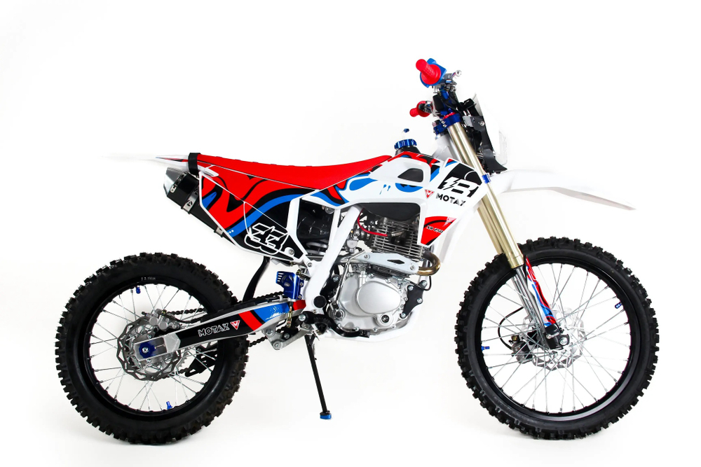 Мотоцикл эндуро MOTAX XR 250 (21/18) черный-белый-красный