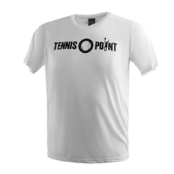 Мужское теннисное поло Tennis-Point Basic Function T-Shirt Men - White, Black