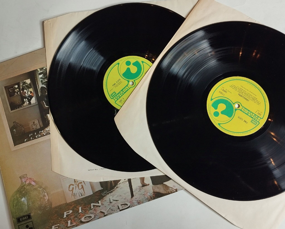 Винтажная виниловая пластинка LP Pink Floyd Ummagumma (UK 1969)