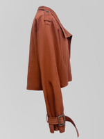 Куртка YG 6117 на пуговицах и c ремешками на рукавах