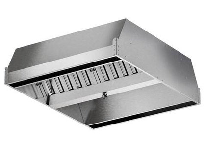 Зонт нержавеющий островной ЗВНП 04 ,1000х1600х400