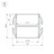 Профиль Arlight PLS-Lock-Dual-2000 Anod 032864