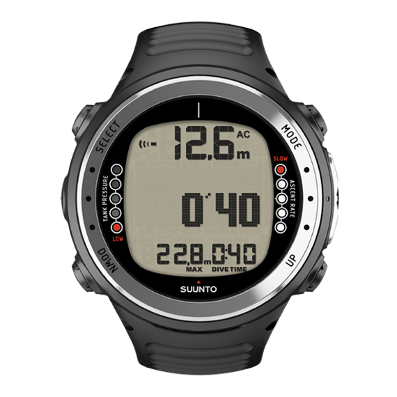 Декомпрессиметр Suunto D4i Black Черный