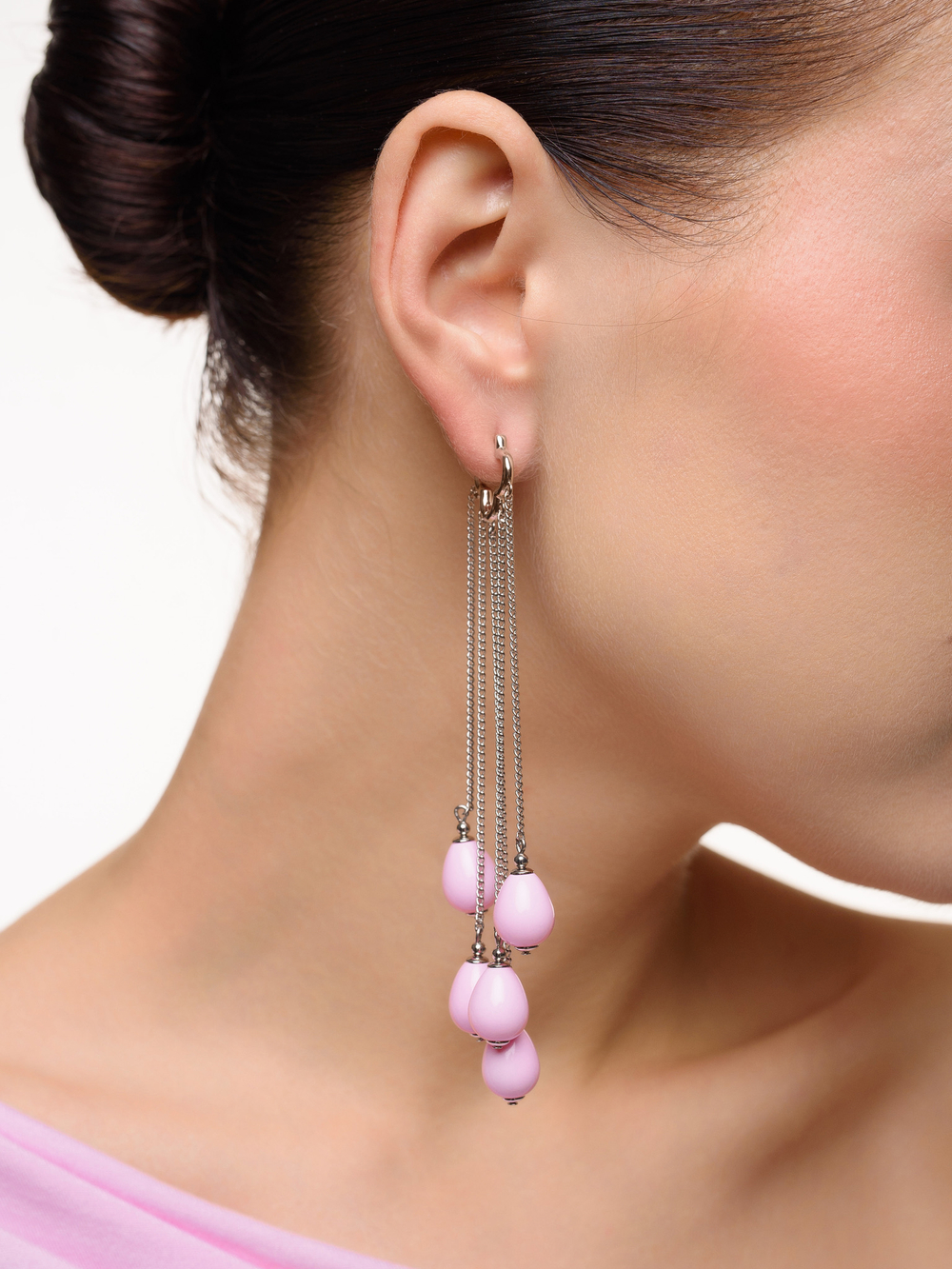 Серьги "Cloud" Pink