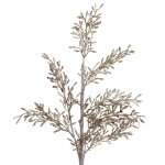 Ветка новогодняя «Чаровница» 70 см, Шампань