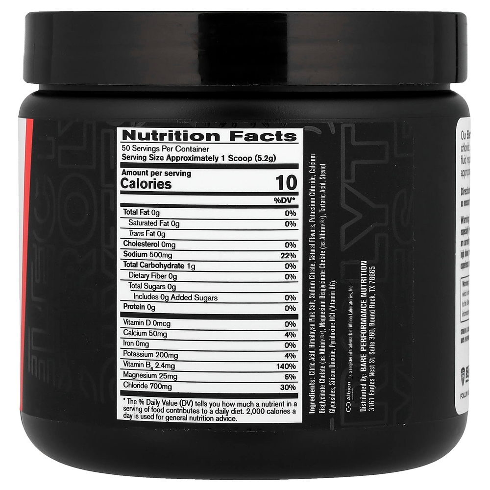 BPN, Electrolytes, смесь для увлажняющих напитков, клубника, 260 г (9,2 унции)