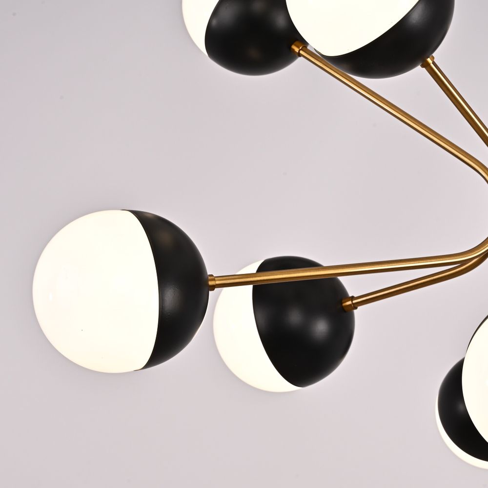 Люстра На Штанге Rewire Custom Orb Chandelier In 1950 By Imperiumloft