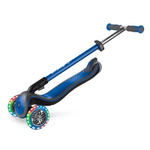 Самокат Globber Elite Deluxe Lights синий