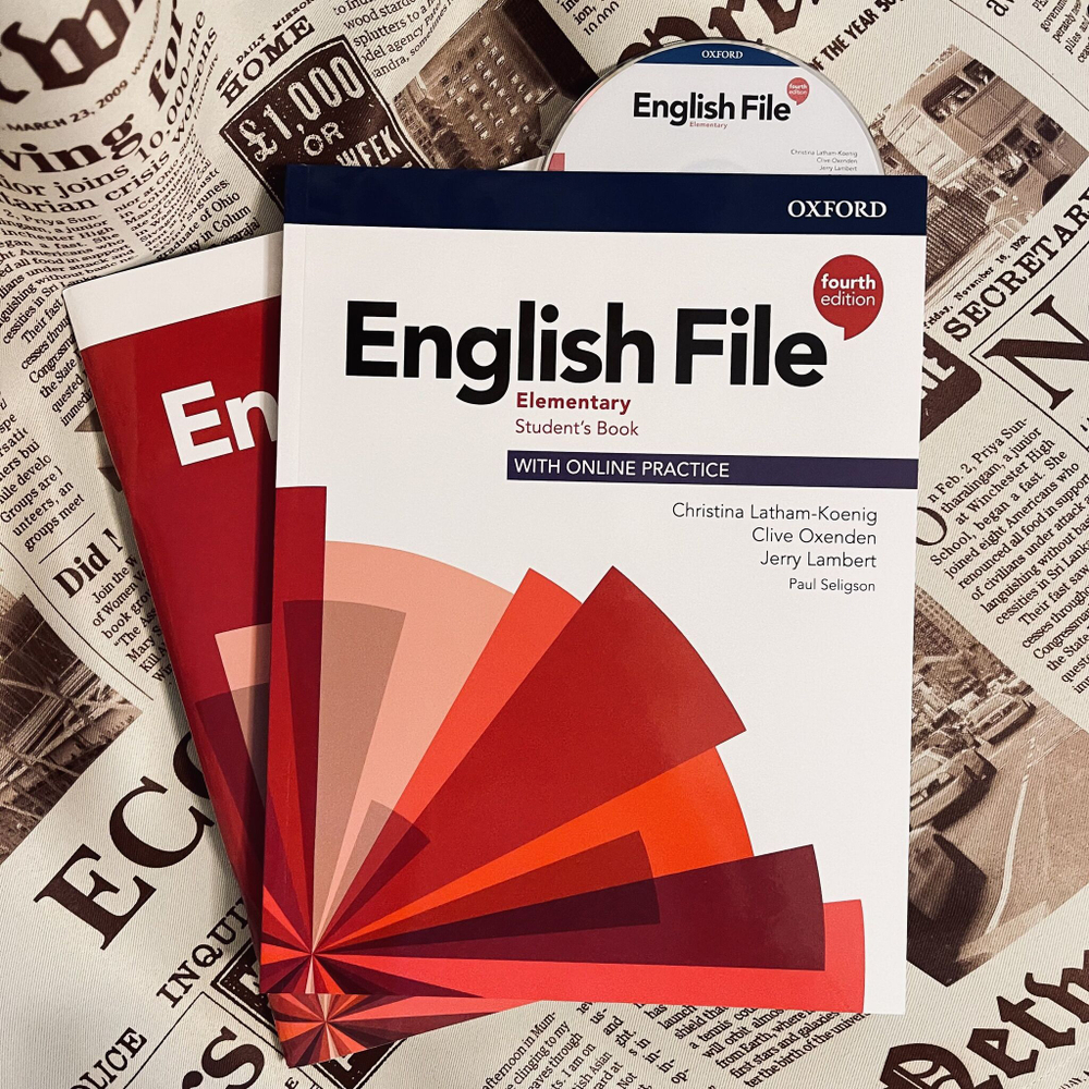 English File Elementary (4th edition). Student's Book+Workbook+CD