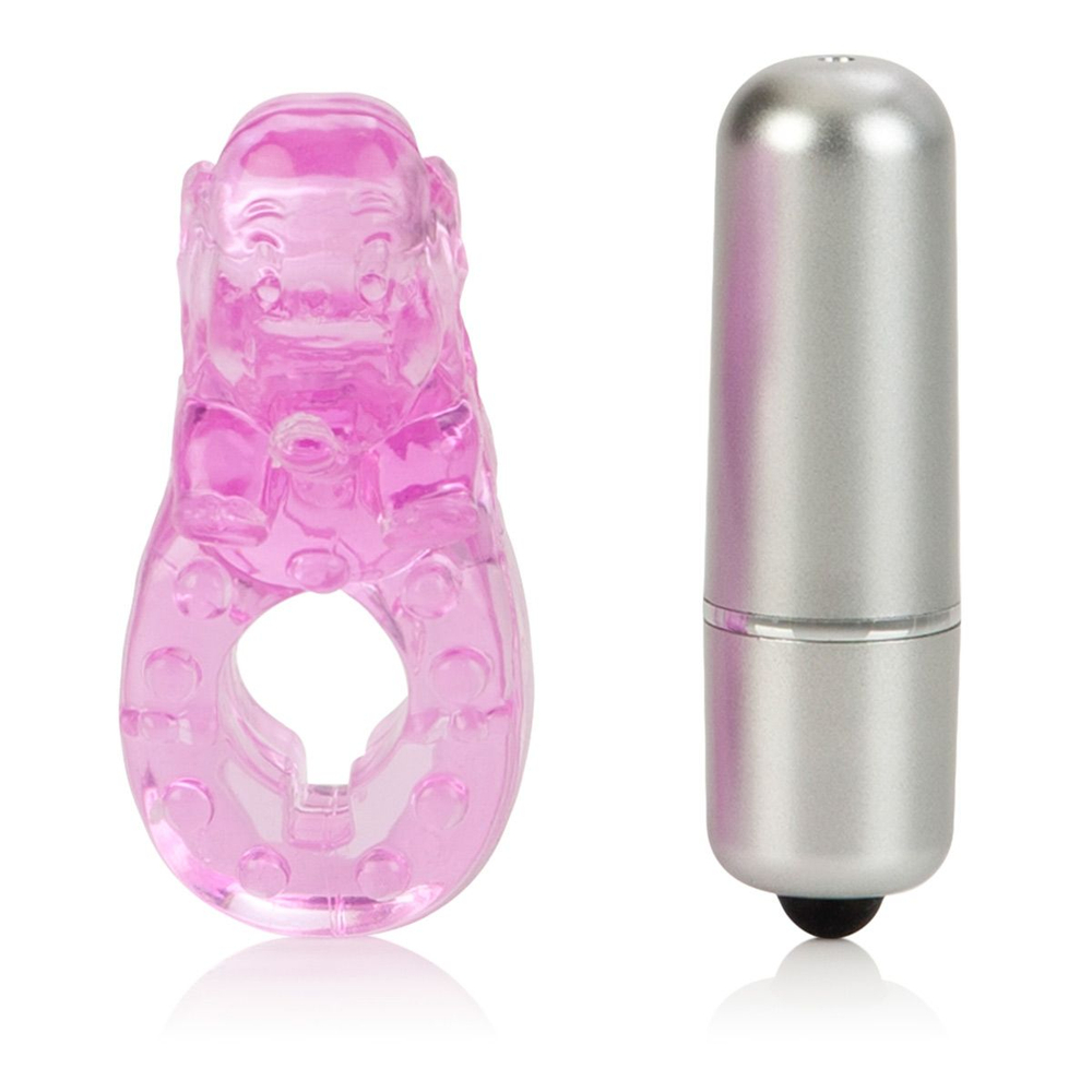 Эрекционное колечко-слоник Lover (Цвет: фиолетовый)