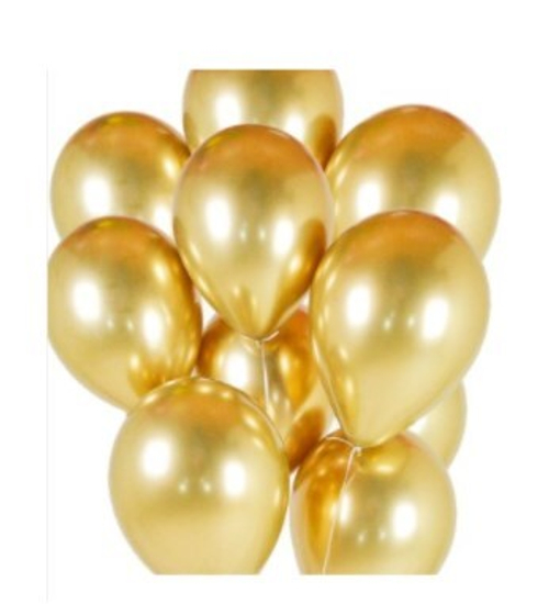 Шар золото металлик