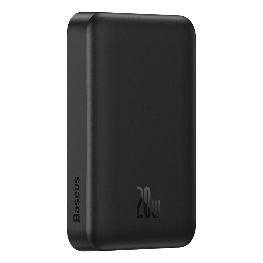 Внешний аккумулятор + Беспроводная зарядка Baseus Magnetic Mini Wireless Fast Charge Power Bank C+Qi 10000mAh 20W (MagSafe) - Black