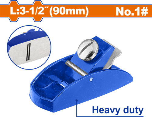 Рубанок металлический 90 мм (6/36) WADFOW WSF2501