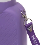 Фляжка силиконовая 700мл «Турист» с карабином