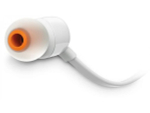 Гарнитура JBL Tune 110, 3.5 мм, вкладыши, белый