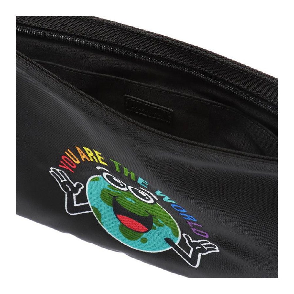 Balenciaga Polyester Clutch Regular Unisex Black