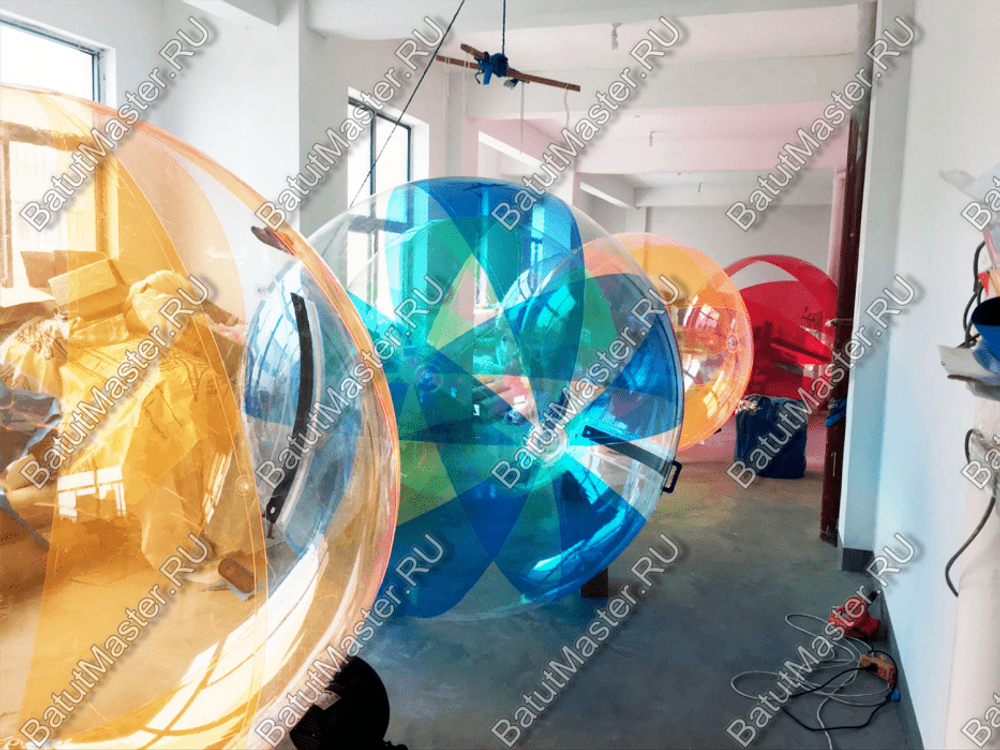 Аттракцион Водный шар ПВХ «Солнечный луч» 1,5*1,5*1,5 м