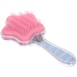 Расческа массажная детская «Gloria», Осьминог, цвет голубой, на подвесе, 17*8см