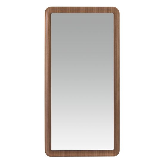 Прямоугольное настенное зеркало 3248/415-G в раме из ореха 120 x 60