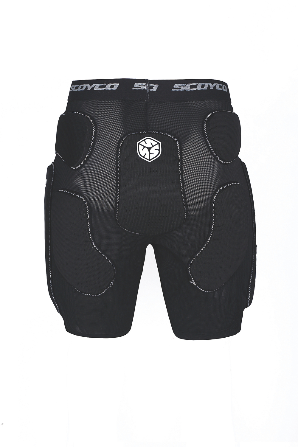 шорты защитные Scoyco PM01 чёрные XL