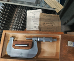 Микрометр МК- 75 (50-75 мм) Ц/д 0,01мм ГОСТ 6507-53 СССР в футляре