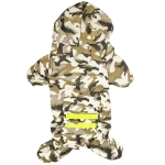 Дождевик для крупных пород собак «KOMFORT», принт хаки, р 5XL