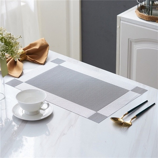 Набор салфетки сервировочные, 4 шт, Серебро