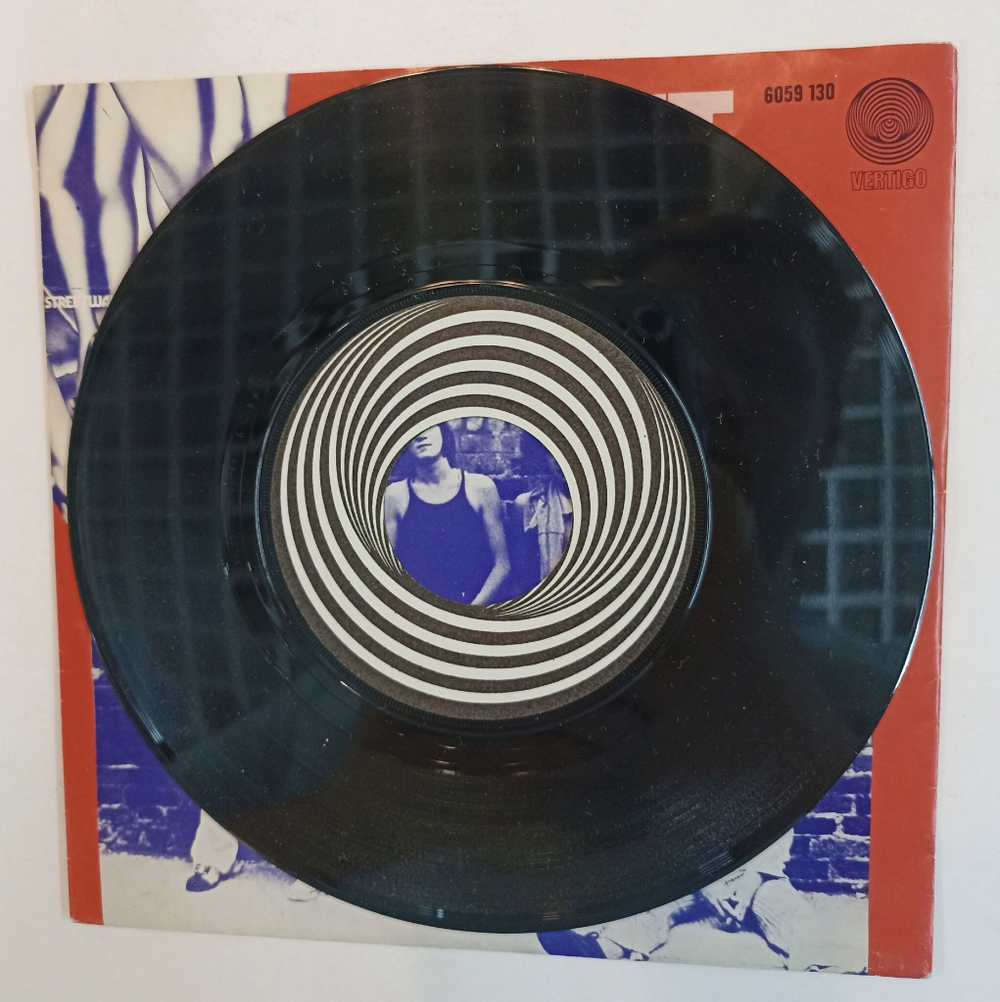 Винтажная виниловая пластинка LP Streetwalkers Raingame Miller 7 дюймов 45 оборотов (Holland 1975)
