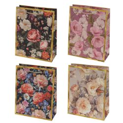 GAEM Пакет подарочный (бумага 210г/м2, блок микс 12шт), L18 W8 H23 см, 4в.