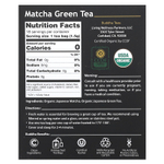 Buddha Teas, органический чай, зеленый матча, 18 чайных пакетиков, 27 г (0,96 унции)