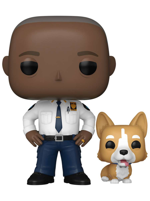 Фигурка Funko POP! Brooklyn Nine-Nine Captain Ray Holt with Cheddar (1626) 61401