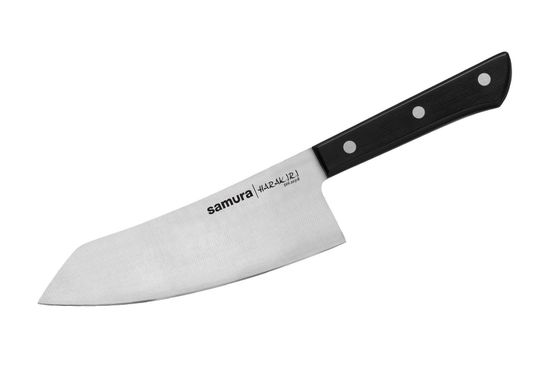 Нож кухонный Samura HARAKIRI Хаката 166 мм. SHR-0091B