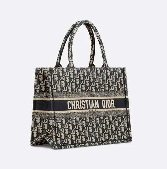 Сумка Dior Book Tote, темно-синий